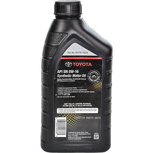 ��� ���� ������ ����� TOYOTA 0W-16 ���� 1 