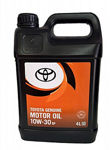TOYOTA MOTOR OIL SL/CF 10W-30 שמן מנוע טויוטה מקורי TOYOTA MOTOR OIL SL/CF 10W-30 שמן מנוע טויוטה מקורי