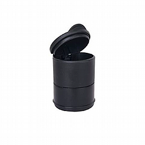 מאפרה עגולה עם מכסה למתקן ספל + לד מאפרה עגולה עם מכסה למתקן ספל + לד