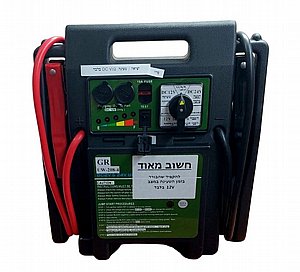 בוסטר התנעה מקצועי 1500A | 12V-24V תוצרת טייוואן בוסטר התנעה מקצועי 1500A | 12V-24V תוצרת טייוואן