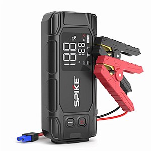 בוסטר התנעה דיגיטלי SPIKE 12V - 20000mAh בוסטר התנעה דיגיטלי SPIKE 12V - 20000mAh