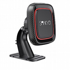 מחזיק נייד מגנט הדבקה - צבע שחור