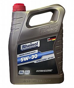 שמן מנוע Rhein?l Primol Power Synth 5W-30 ריינול 5 ליטר שמן מנוע Rhein?l Primol Power Synth 5W-30 ריינול 5 ליטר