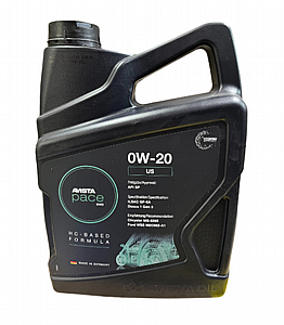 שמן מנוע 4L AVISTA PACE EVO 0W-20 שמן מנוע 4L AVISTA PACE EVO 0W-20
