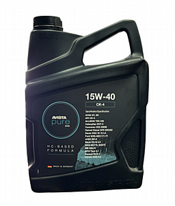 שמן מנוע 5L AVISTA CK-4 15W-40 שמן מנוע 5L AVISTA CK-4 15W-40