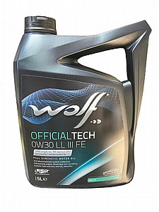 שמן מנוע WOLF 0W-30 LL שמן מנוע WOLF 0W-30 LL