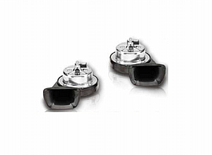 סט צופרים ניקל 12V כפול + ממסר סט צופרים ניקל 12V כפול + ממסר