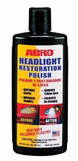 ����� ����� ����� ABRO HEADLIGHT RESTORATION