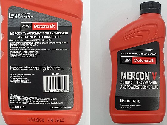 ��� ��� ������ ���� �� Motocraft MERCON V