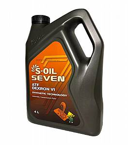 שמן גיר אוטומט אדום 4L S-OIL SEVEN DEXRON VI שמן גיר אוטומט אדום 4L S-OIL SEVEN DEXRON VI