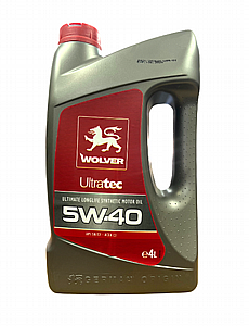 שמן מנוע 4L WOLVER 5W-40 C3 שמן מנוע 4L WOLVER 5W-40 C3