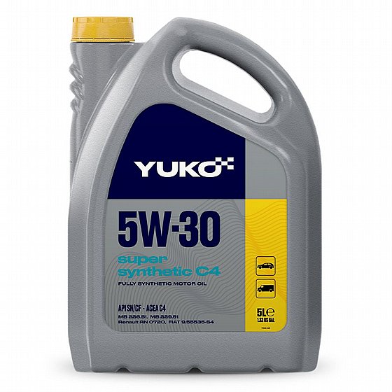 ��� ���� YUKO SUPER SYNTHETIC 5L C4 5W-30 